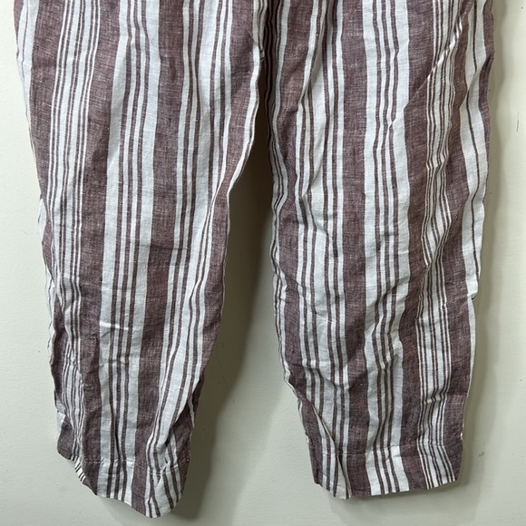 LemLem X H&M Striped 100% Linen Pants Size Small - Picture 12 of 15